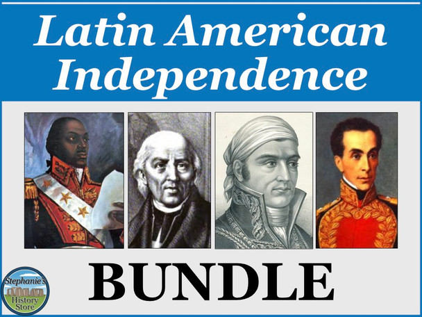 Latin American Independence Movements Bundle