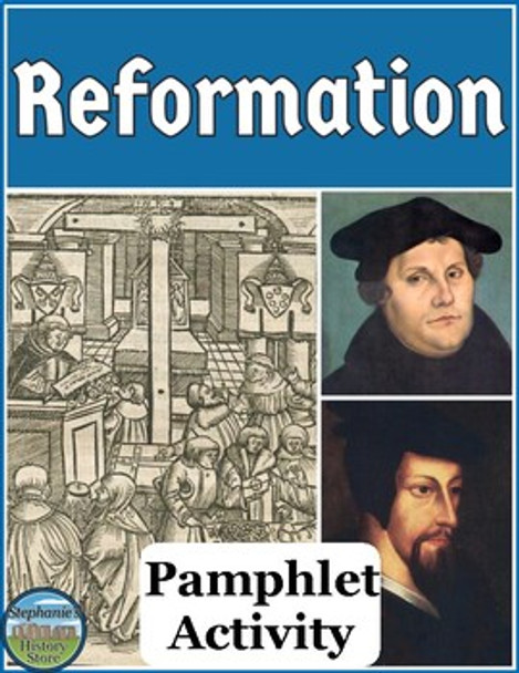 The Protestant Reformation Pamphlet Activity