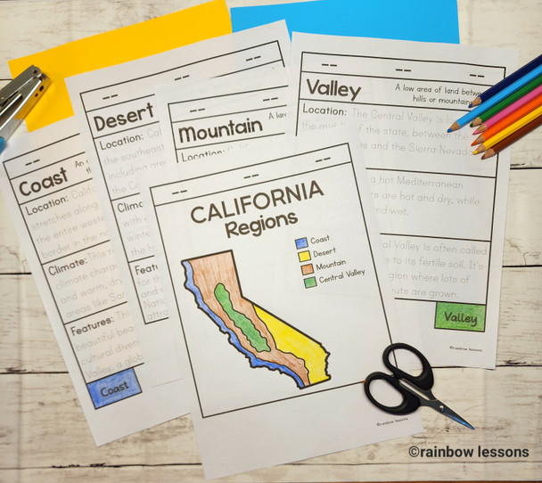 California Regions Flipbook | California Regions Map | California Map