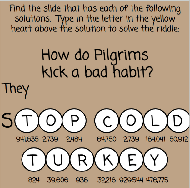 Thanksgiving Multi-digit Multiplication with Number Chips