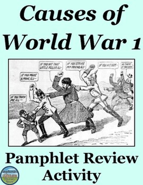 The Causes of World War 1 Pamphlet Activity
