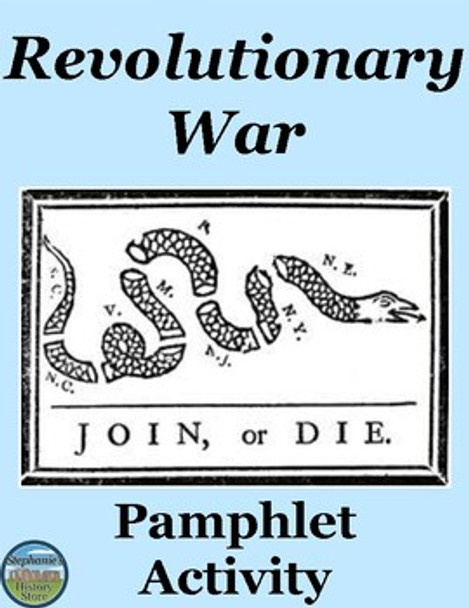 Revolutionary War Pamphlet Activity