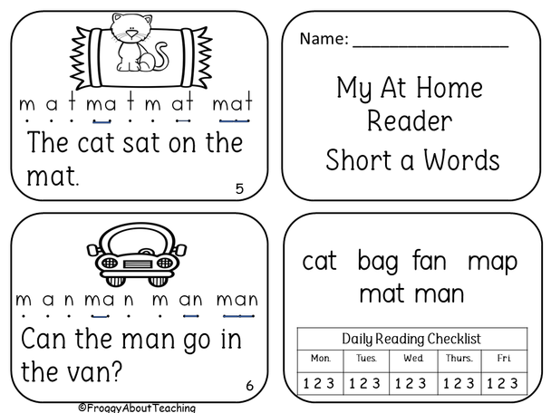 Decodable CVC Readers