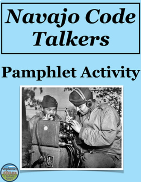 Navajo Code Talkers Pamphlet Activity