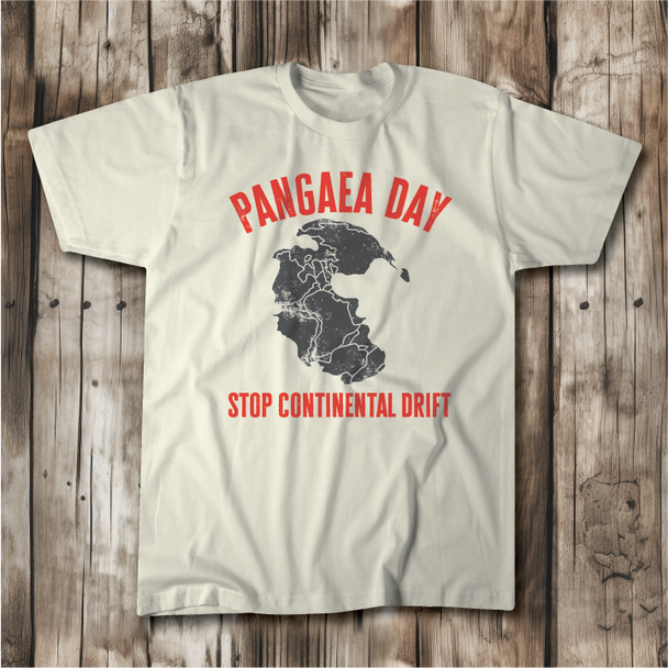 "Pangaea Day, Stop Continental Drift" Unisex T-shirt