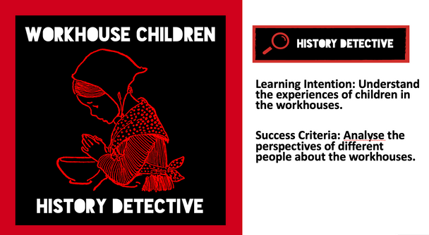 Workhouse Children Podcast Teaching Resources