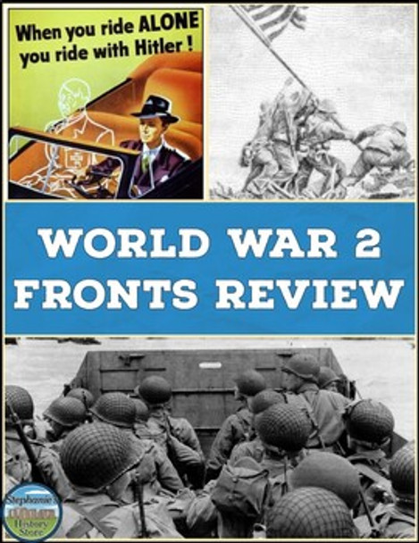 World War 2 Fronts Activity