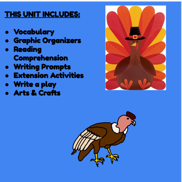 ARTHUR'S THANKSGIVING - Marc Brown - READING LESSONS & EXTENSION ACTIVITIES