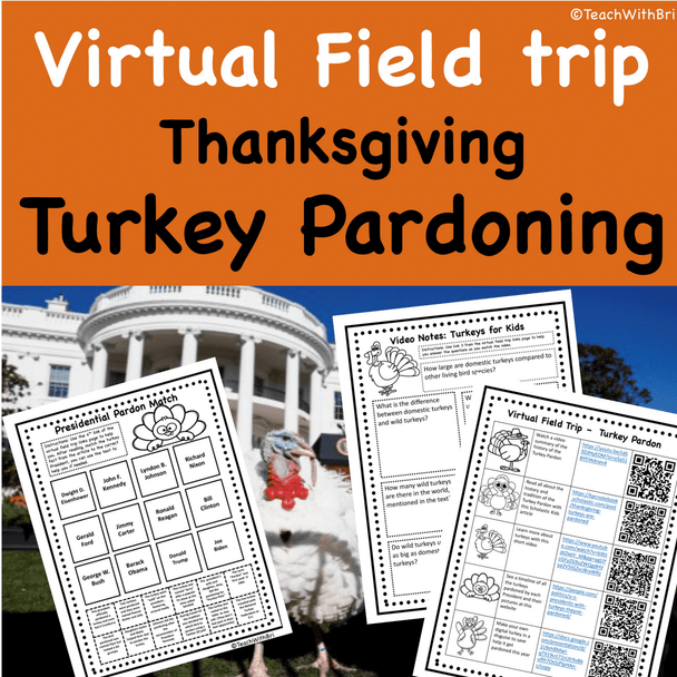 Thanksgiving Virtual Field Trip Discount Bundle