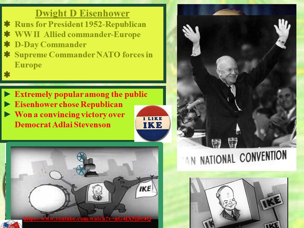 Cold War in the 50’s: Eisenhower, Nuclear Threats, and Paranoia 