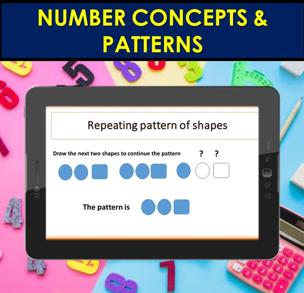 Number Concepts and Patterns | PowerPoint Lesson Slides for 2nd Grade