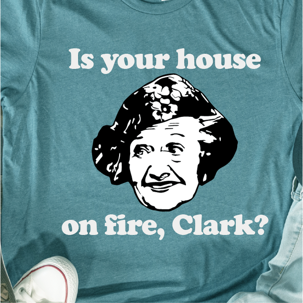 "Is your House on Fire, Clark?" Unisex Tee