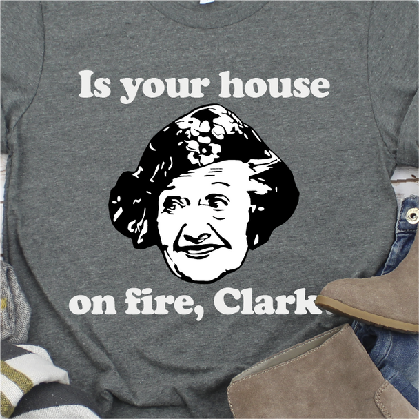 "Is your House on Fire, Clark?" Unisex Tee