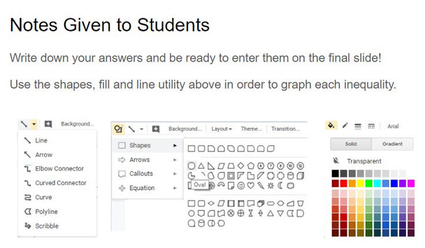 Solving and Graphing Absolute Value Inequalities: GOOGLE SLIDES- 20 Problems