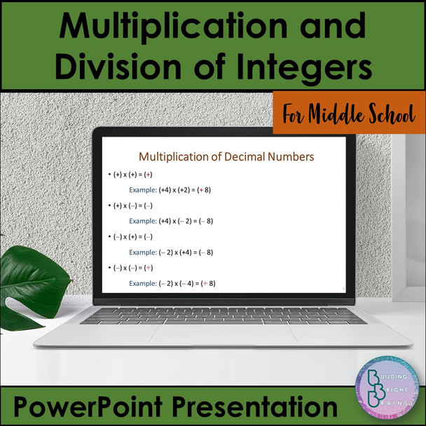 Math Grade 7 Bundle | Fractions Integers Powers Algebraic Expressions Triangles