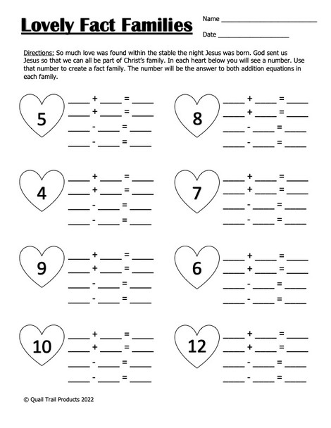 Grade 1 and Grade 2 MATH Worksheets | Christmas Theme