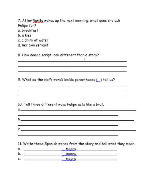 Wonders Reading 2020 Fourth Grade Weekly Selections Quiz Packet