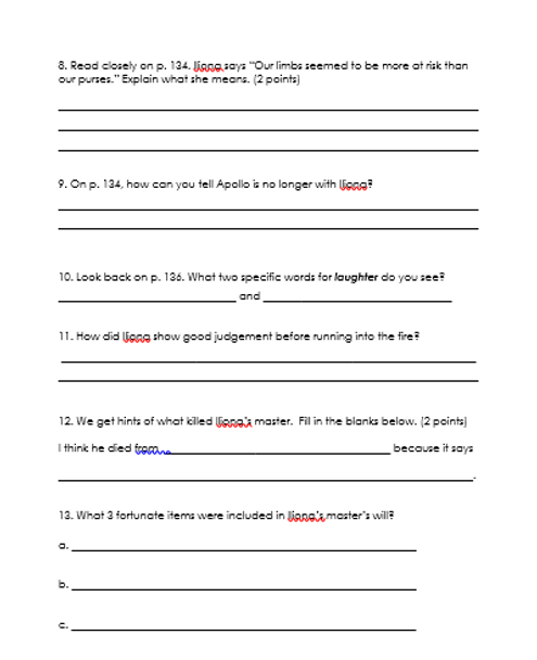 Wonders Reading 2020 Sixth Grade Weekly Selections Quiz Packet