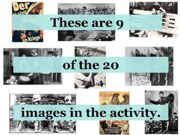 World History Primary Source Image Activity BUNDLE