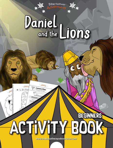 Daniel and the Lions Activity Book for Beginners