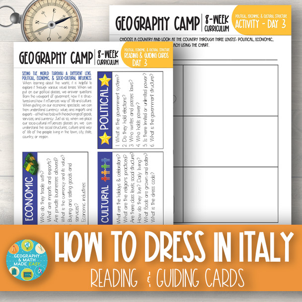 NEW! World Geography Summer Camp Week 1 — Geography Basics Map Skills