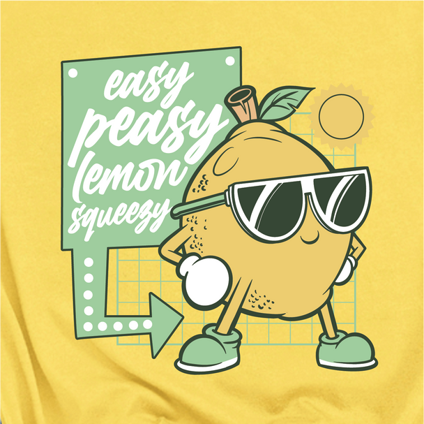 "Easy Peasy Lemon Squeezy" Unisex Tee