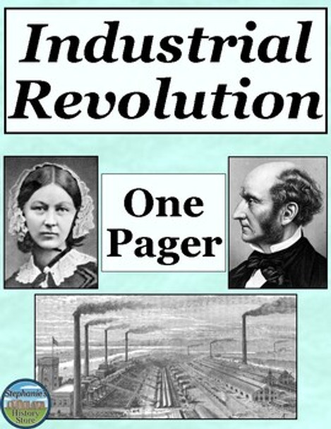 The Industrial Revolution in Europe One Pager