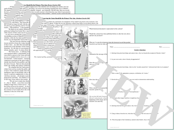 The Civil War Point of View and Image Analysis