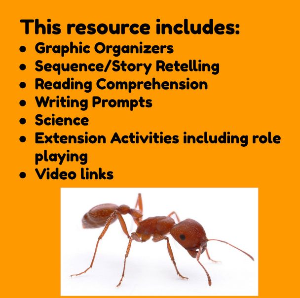 TWO BAD ANTS (JOURNEYS 3RD GRADE), READING LESSONS WITH EXTENSION ACTIVITIES