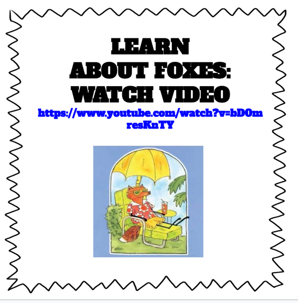 FOX ON THE JOB: READING LESSONS & ACTIVITIES (1ST-3RD GRADES)