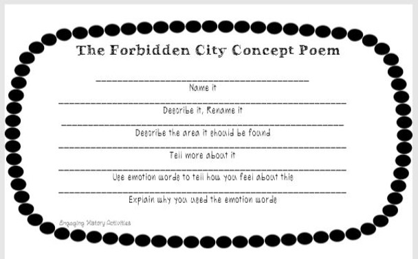 The Forbidden City: Differentiated Readings and Activities