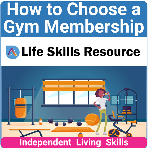 Essential Life Skills SPED Activity - A Gym Membership