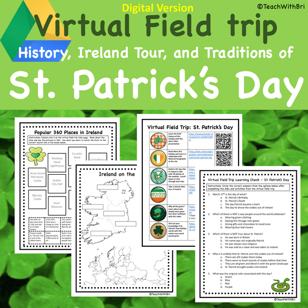 St. Patricks Day History and Traditions Virtual Field Trip