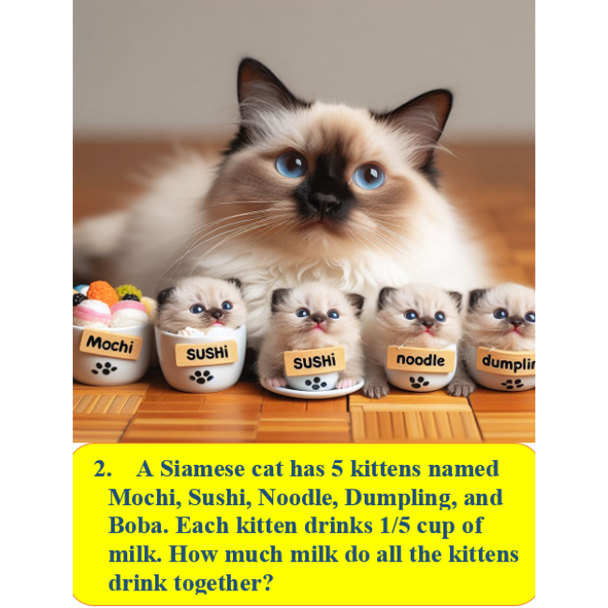 Math Activity | 25 Cats Themed Math Fun and Engaging