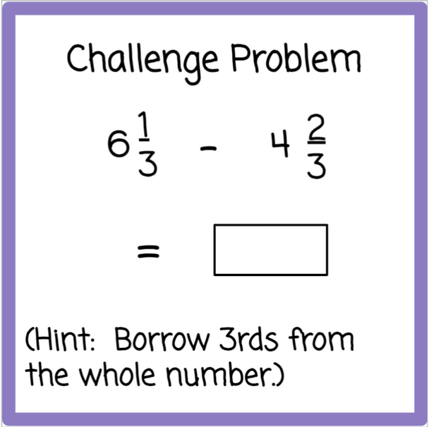 Fractions - Adding and Subtracting Mixed Numbers - Digital and Printable