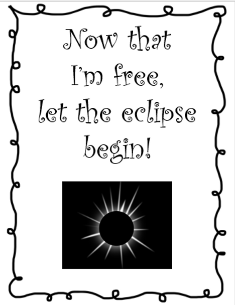 Escape to the Solar Eclipse Printable Escape Room