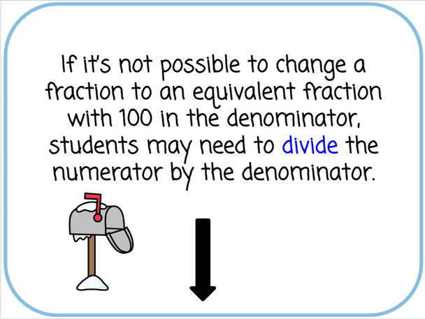 Fractions to Decimals with Number Chips - Digital and Printable - Winter-Themed