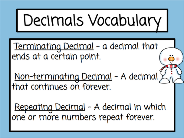 Fractions to Decimals with Number Chips - Digital and Printable - Winter-Themed