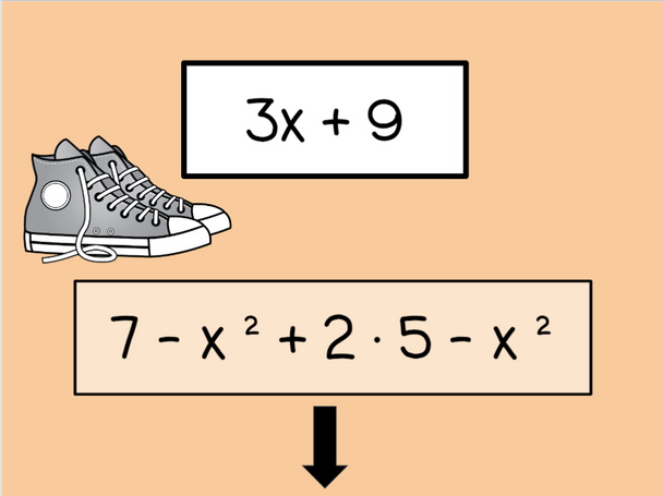 Advanced Equivalent Expressions Race - Basketball-Themed - Digital and Printable