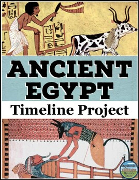 Ancient Egypt Timeline Project and Stations Activity