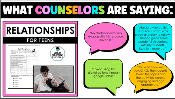 Healthy Relationships Bundle for Teens in Middle & High School