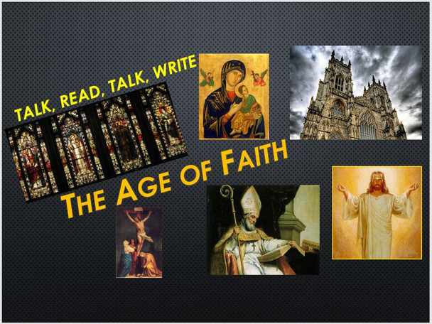 The Age of Faith: The Christian Church during the Medieval Age TRTW Activity