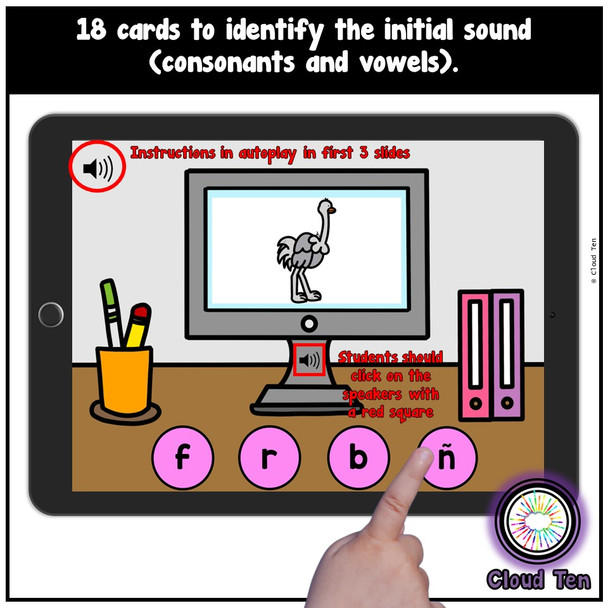 Letra H Boom Cards™ | Digital Task Cards