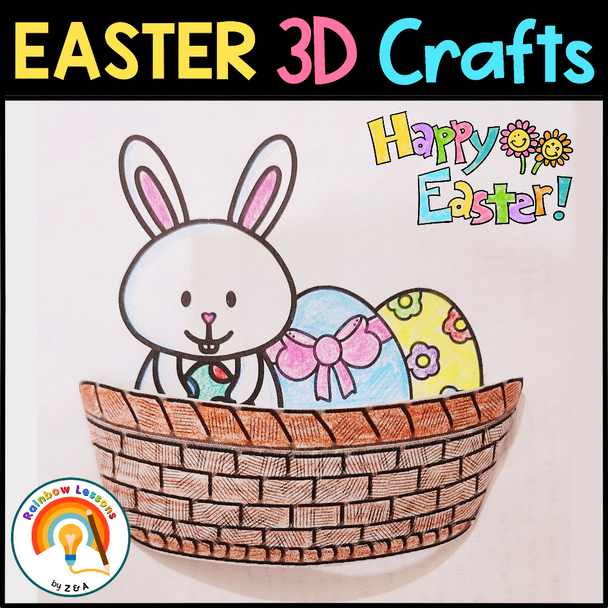 Easter Craft Kindergarten | Easter Craft Activities | Easter 3D Craft | Crafts