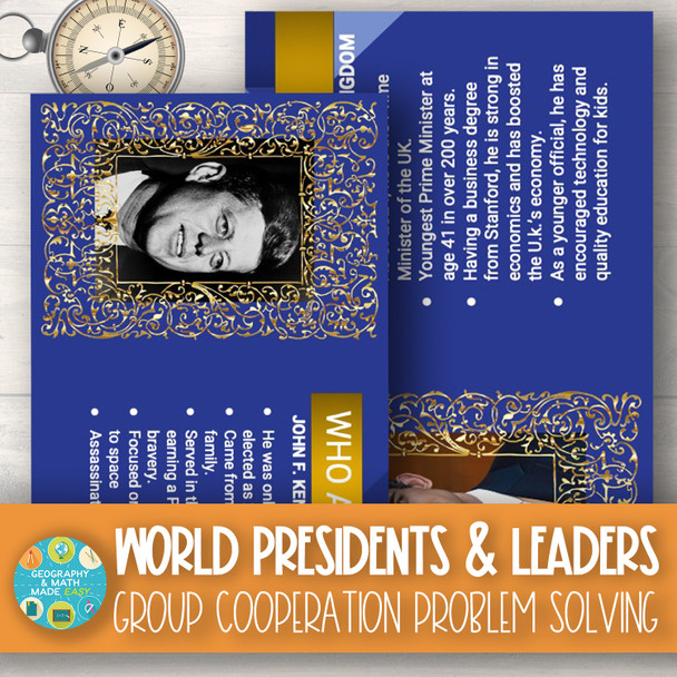 Presidents & World Leaders Around The World — Geography, Government, Civics