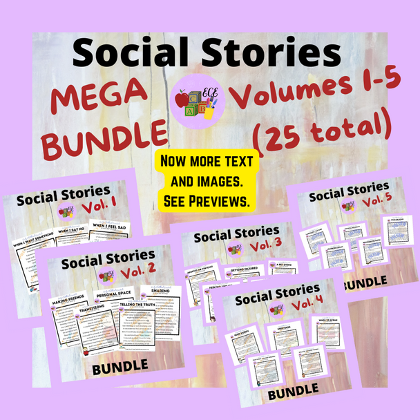 Social Stories *MEGA BUNDLE* (25)