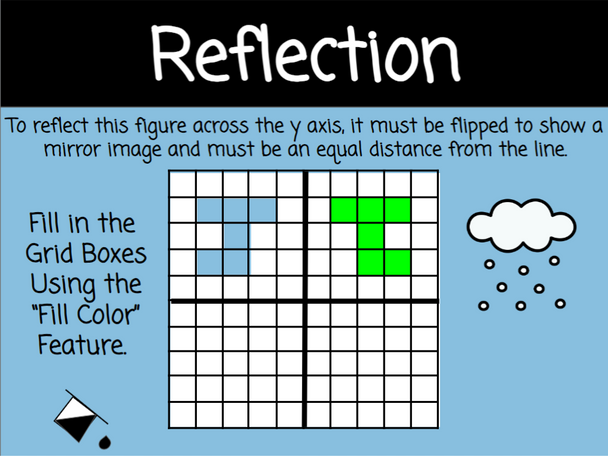 Geometric Transformations Activity - Digital and Printable - Winter-Themed