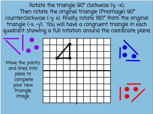 Geometric Transformations Activity - Digital and Printable - Winter-Themed