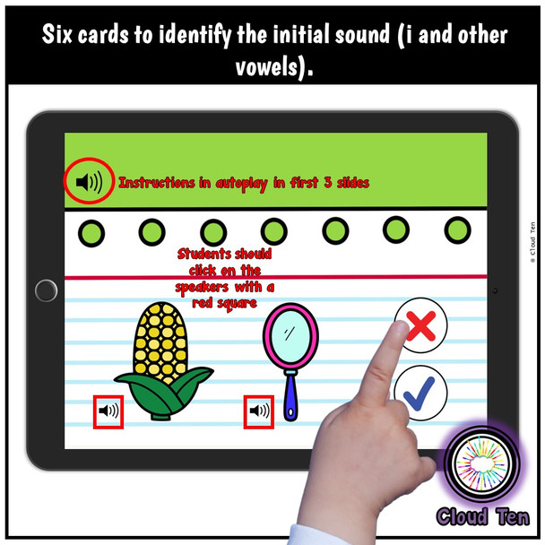 Letra I Boom Cards™ | Digital Task Cards