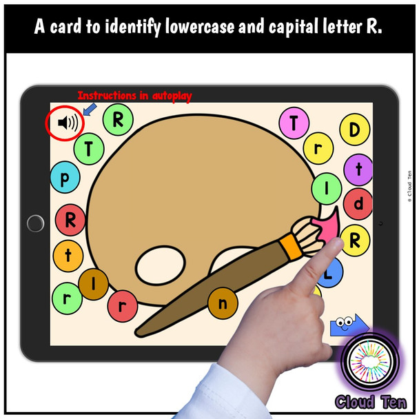 Letra R Boom Cards™ | Digital Task Cards